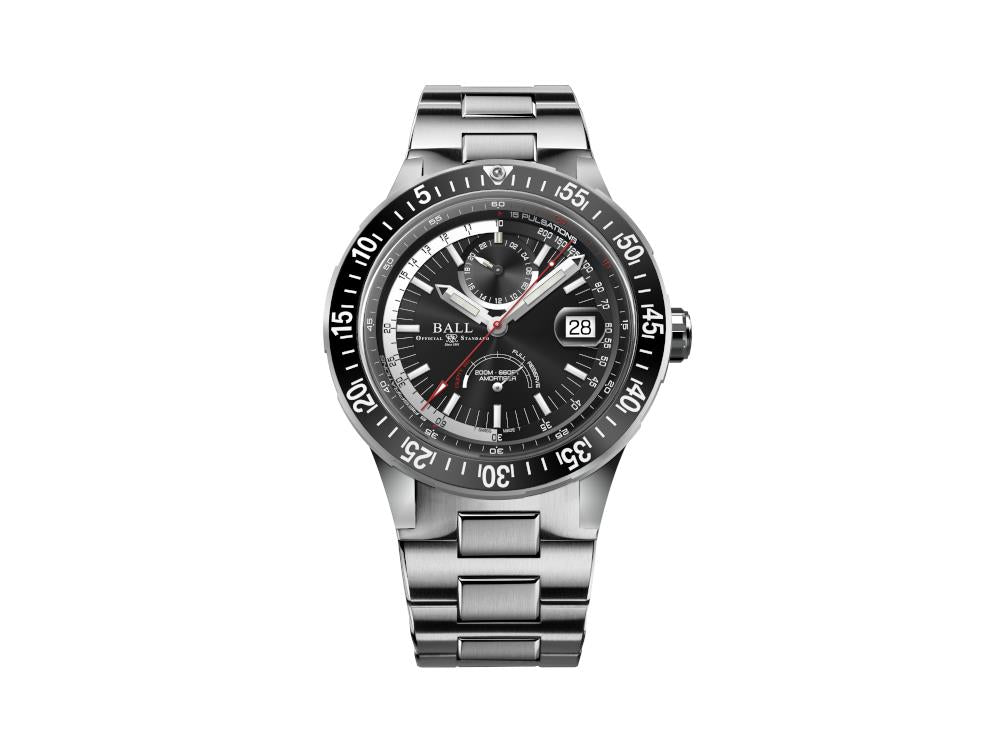 Reloj Automático Ball Roadmaster First Responder LE, Negro, 41 mm, GM3180B-S1-BK