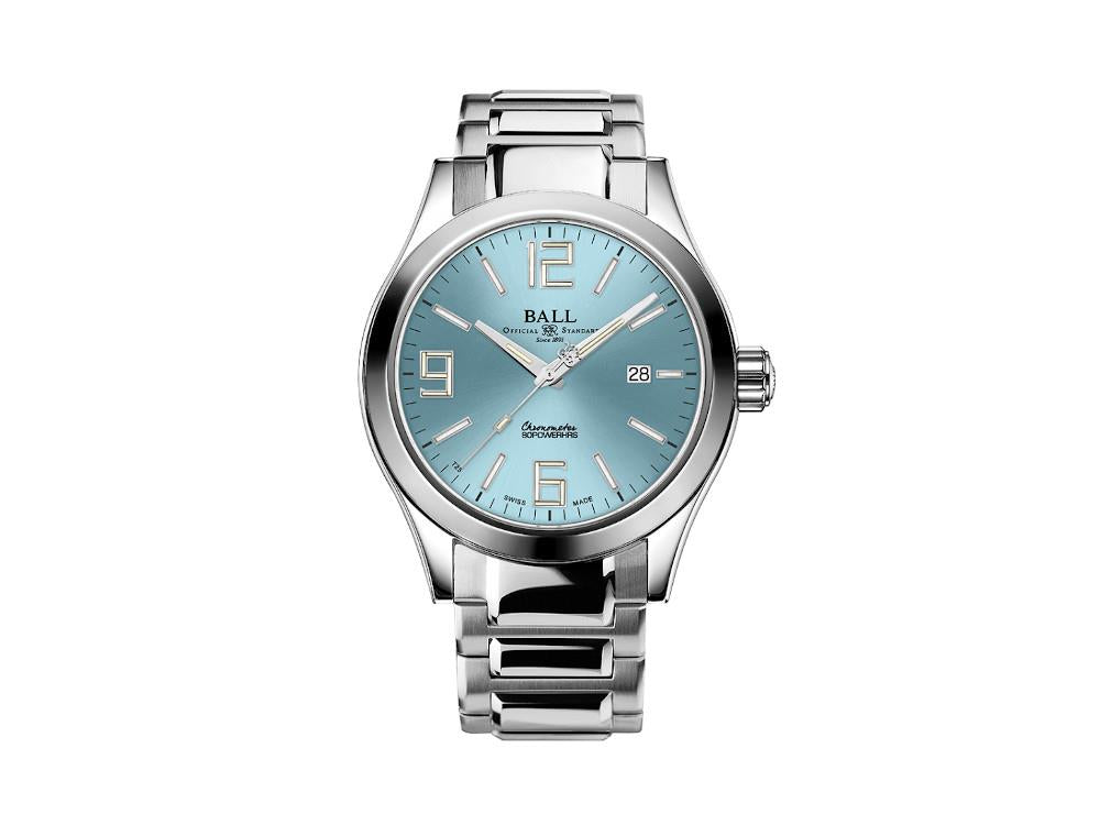 Reloj Automático Ball Engineer M Pioneer II, 43mm, Azul Celeste, NM2128C-S2CJ