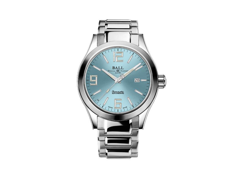Reloj Automático Ball Engineer M Pioneer II, 43mm, Azul Celeste, NM2128C-S2CJ