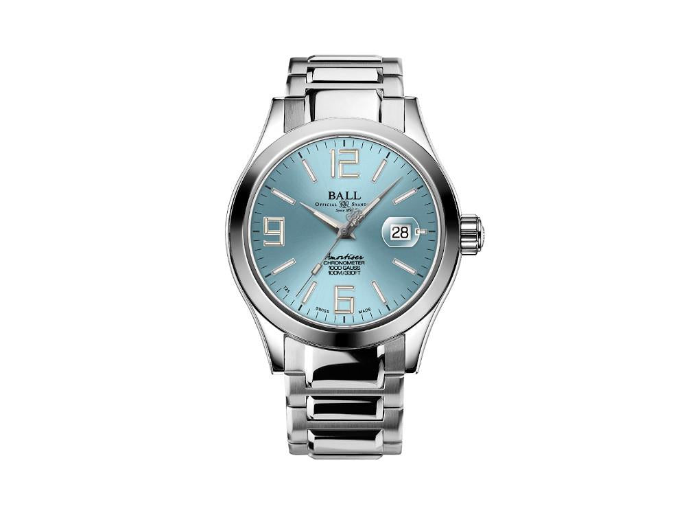 Reloj Automático Ball Engineer III Pioneer II, Azul Celeste, 43mm, NM9028C-S40CJ