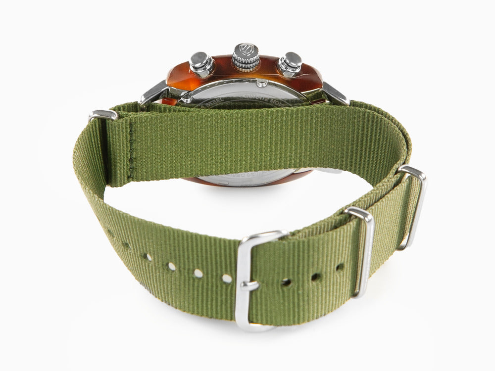 Reloj Briston Clubmaster Classic, Celulosa, Blanco, 40 mm, 16140.SA.T.2.NGA