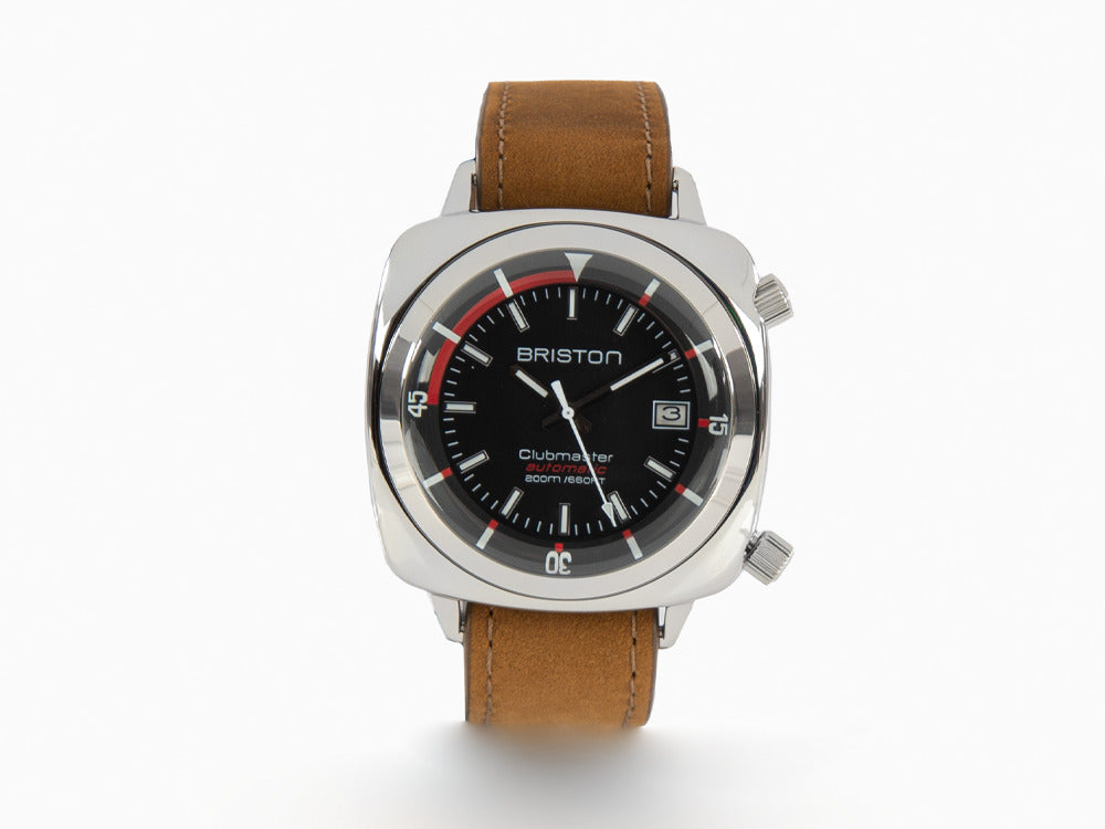 Reloj Automático Briston Clubmaster Diver, Negro, 42 mm, 17642.PS.D.1.LVBR