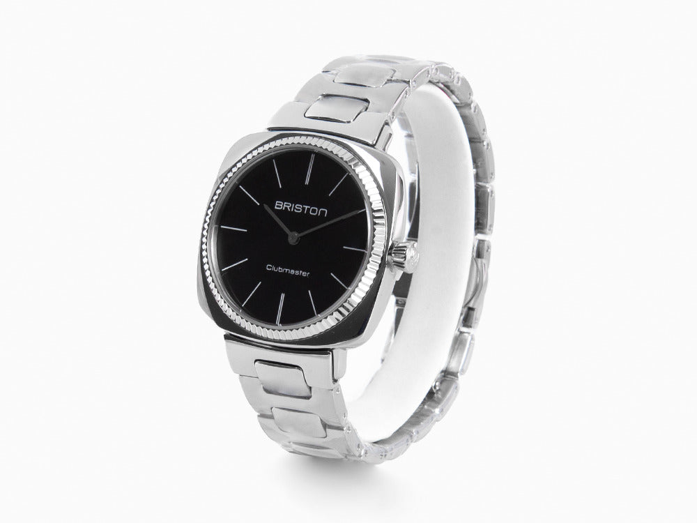 Reloj de Cuarzo Briston Clubmaster Elegant, Negro, 37 mm, 22937.S.E.1.SB