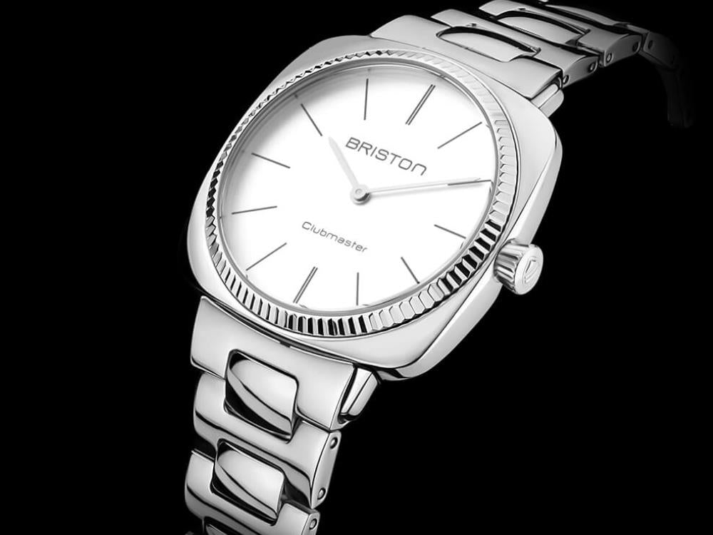 Reloj de Cuarzo Briston Clubmaster Elegant, Blanco, 37 mm, 22937.S.E.2.SB