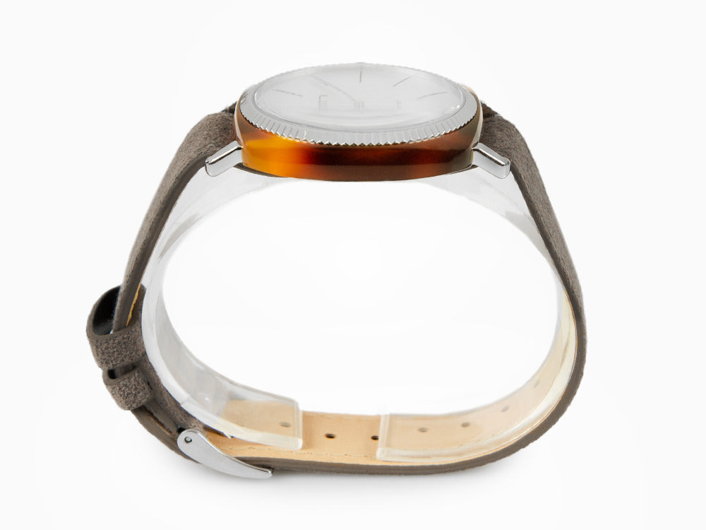 Reloj de Cuarzo Briston Clubmaster Elegant, Blanco, 37 mm, 22937.SA.T.2.LNT