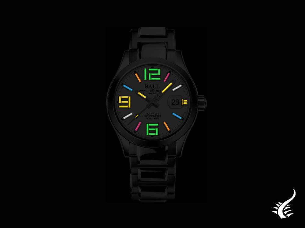 Reloj Automático Ball Engineer III Legend Arabic, Blanco, 40 mm. NM9016C-S7C-WHR