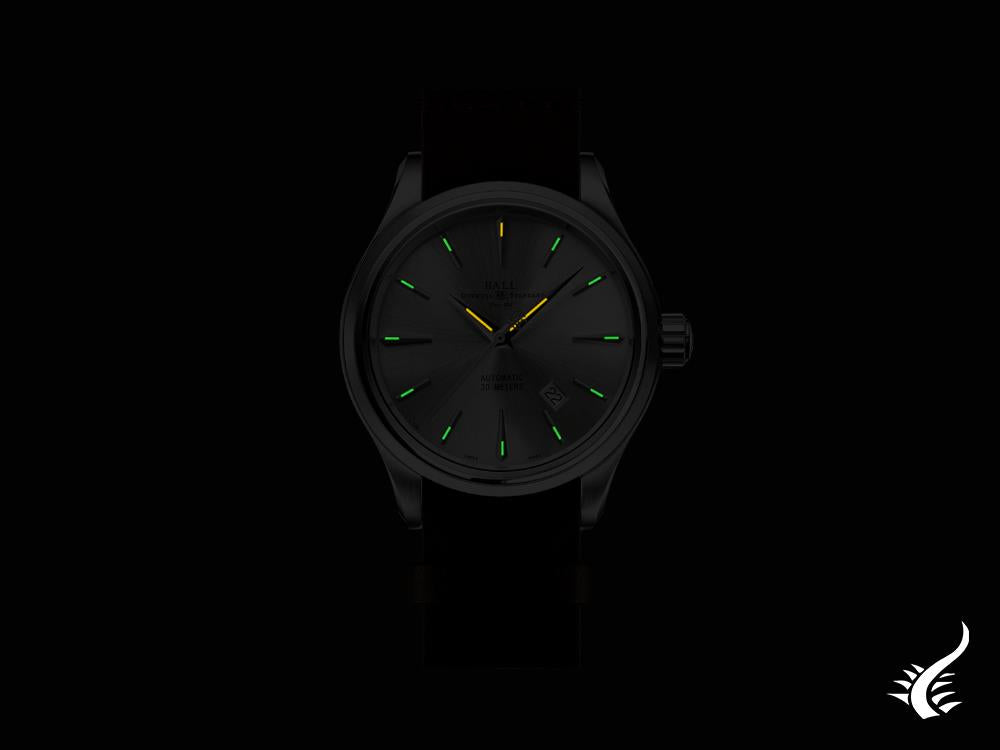 Reloj Automático Ball Trainmaster Legend, 40 mm, Plata, NM9080D-L1J-SL