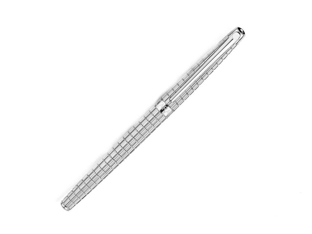 Roller Caran d'Ache Léman Slim Lights, Rodio, Plata, 4771.386