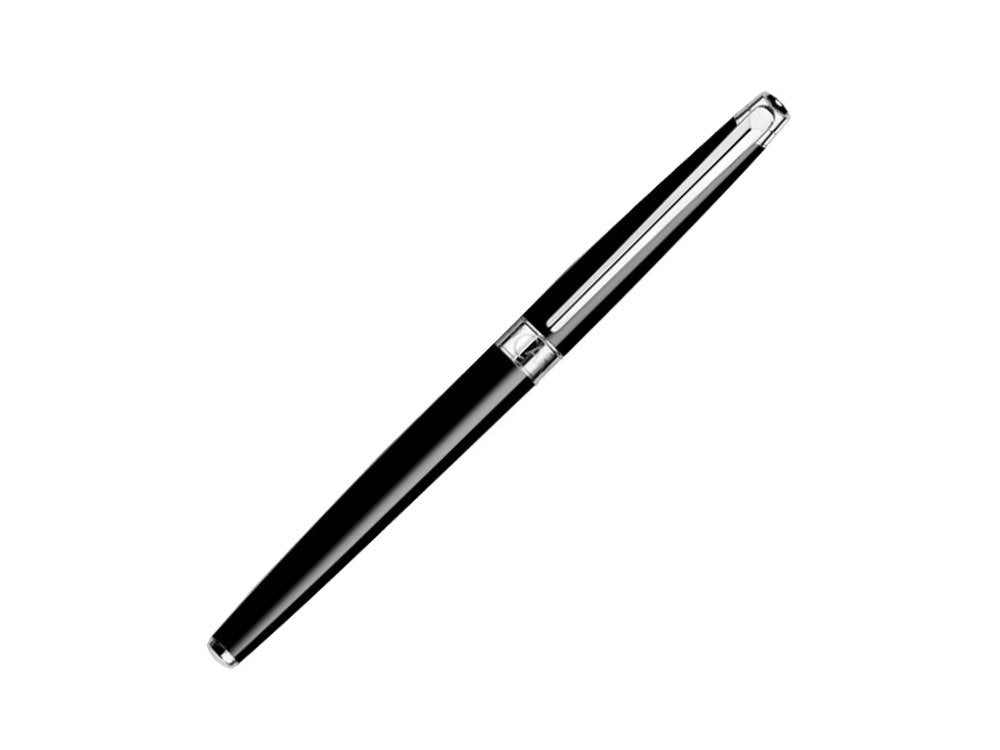 Roller Caran d´Ache Léman Slim Black Ebony, Laca, Rodio, Negro, 4771.782