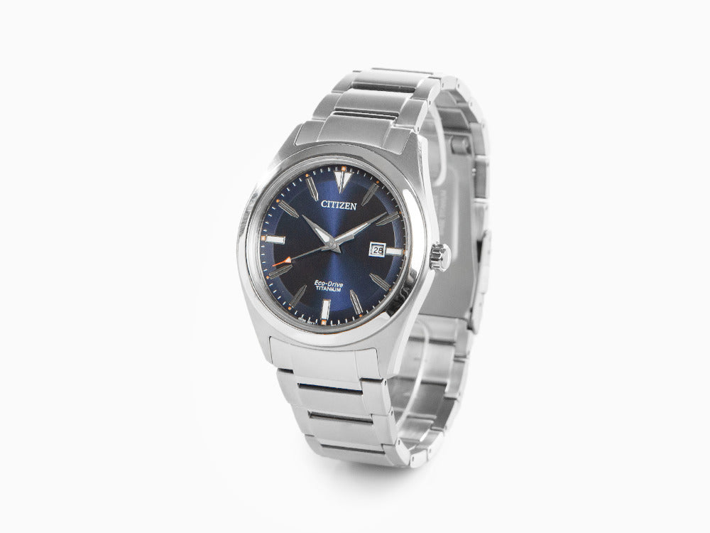 Reloj de Cuarzo Citizen Super Titanium, Eco Drive J810, 41,5mm, Azul, -  Iguana Sell ES