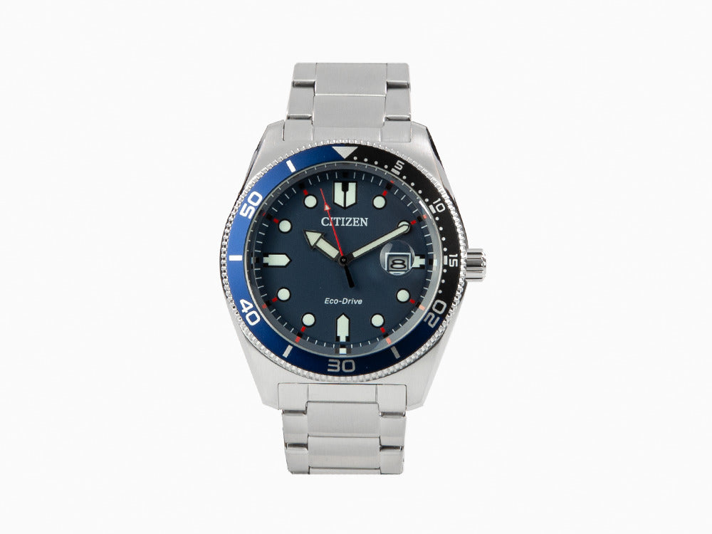 Reloj de Cuarzo Citizen OF, Azul, 43 mm, 10 atm, AW1761-89L
