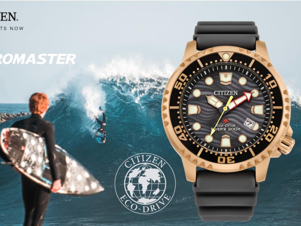 Reloj de Cuarzo Citizen Promaster, 44 mm, Negro, 20 atm, BN0163-00H