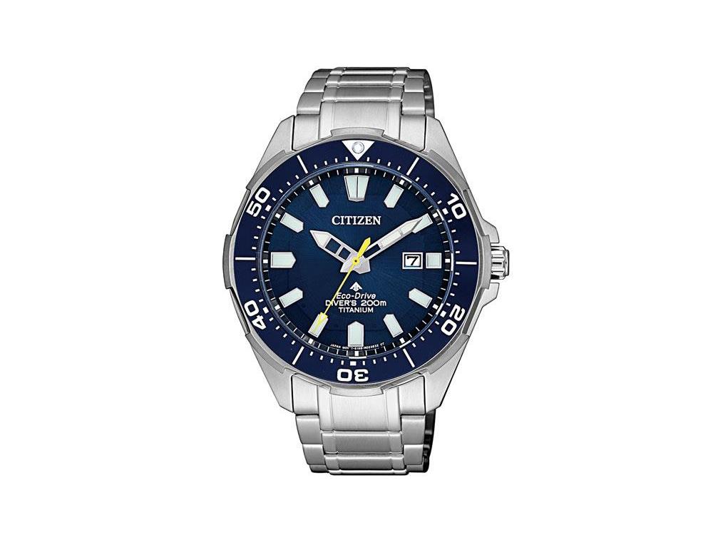 Reloj de Cuarzo Citizen Promaster, Eco Drive, 43,5mm, Azul, 20 atm, BN0201-88L