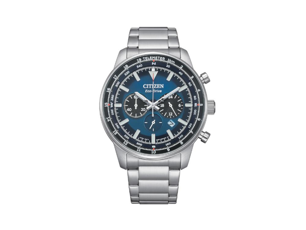 Reloj de Cuarzo Citizen OF Chrono Aviation Eco Drive, Azul, 44 mm, CA4500-91L