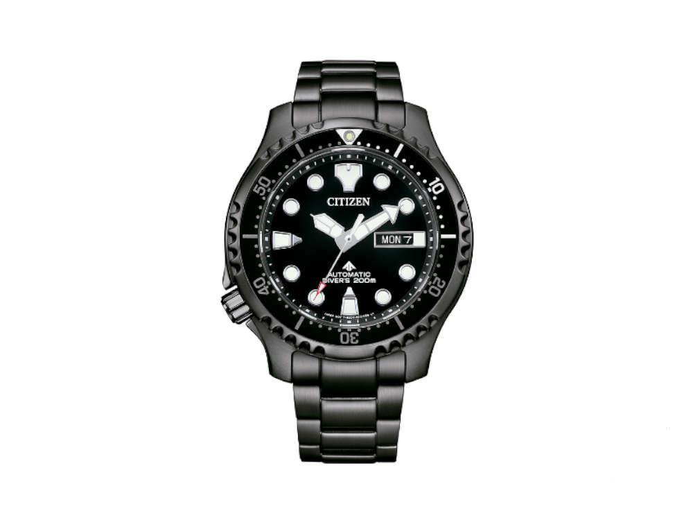 Reloj Automático Citizen Promaster, PVD, Negro, 44 mm, 20 atm, NY0145-86E