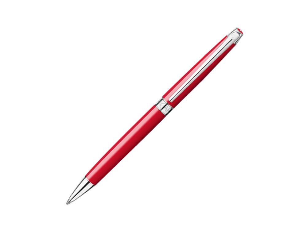 Bolígrafo Caran d´Ache Léman Slim Scarlet Red, Laca, Rodio, Rojo, 4781.770