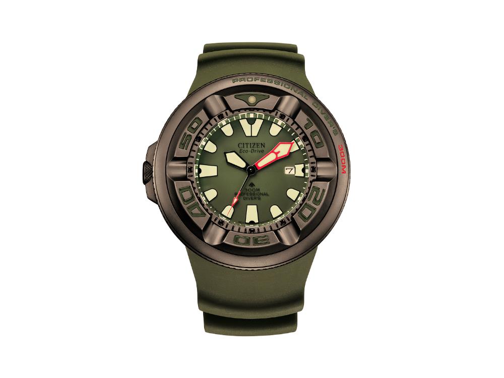 Reloj de Cuarzo Citizen Promaster, 48 mm, Verde, 30 atm, BJ8057-17X