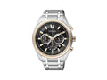 Relo Citizen Super Titanium, Eco Drive B620, 43 mm, Negro, 10 atm, CA4014-57E