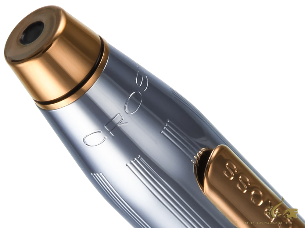 Pluma Estilográfica Cross Century II Medalist, Cromo, Bañado en Oro 23K