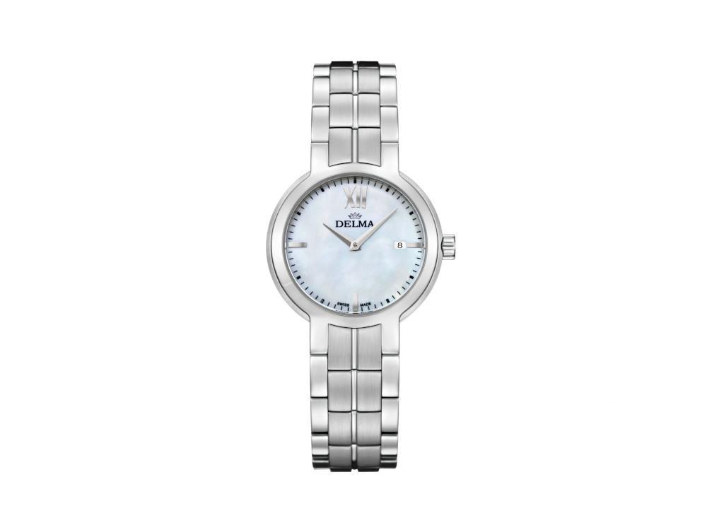 Reloj de Cuarzo Delma Elegance Ladies Marbella, Blanco, 41701.603.1.516