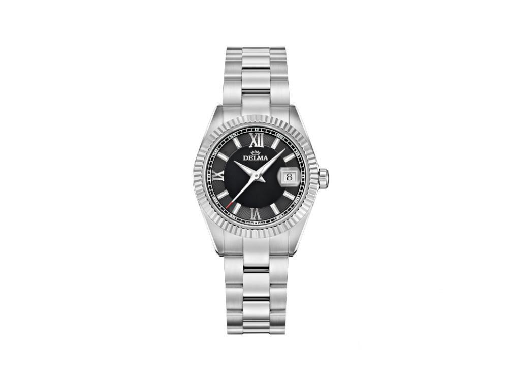 Reloj de Cuarzo Delma Diver Ladies Sea Star, Negro, 29mm, 41701.621.1.036