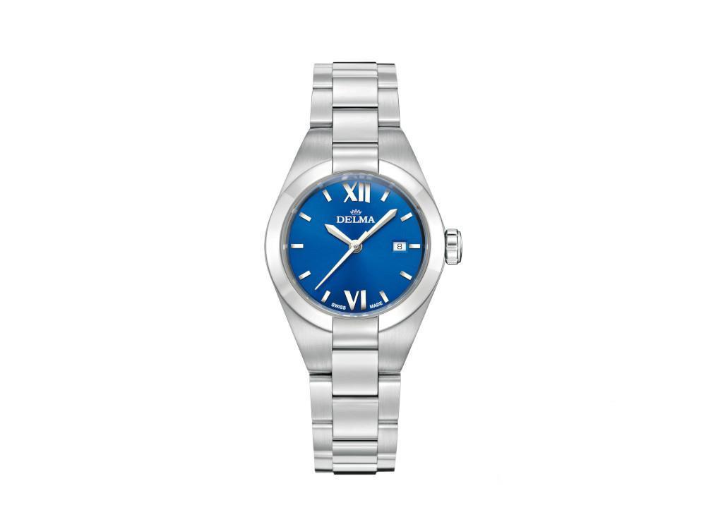 Reloj de Cuarzo Delma Elegance Ladies Rimini, Azul, 31mm, 41701.625.1.046