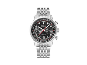 Reloj Automático Delma Racing Continental Pulsometer, Negro, 41701.702.6.038