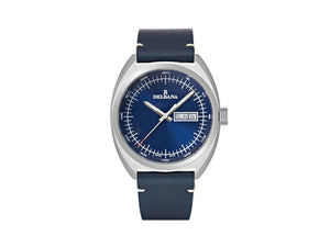 Reloj de Cuarzo Delbana Classic Locarno, Azul, 41.5 mm, Piel, 41601.714.6.042