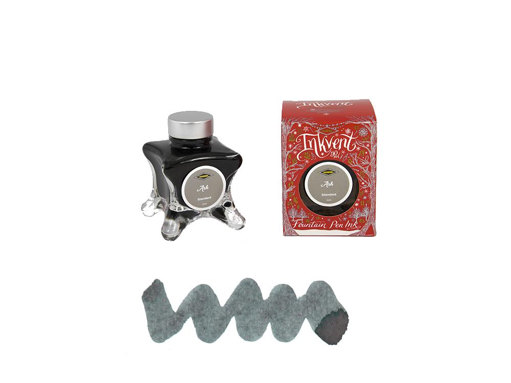 Tintero Diamine Ash Ink Vent Red, 50ml, Gris, Vidrio