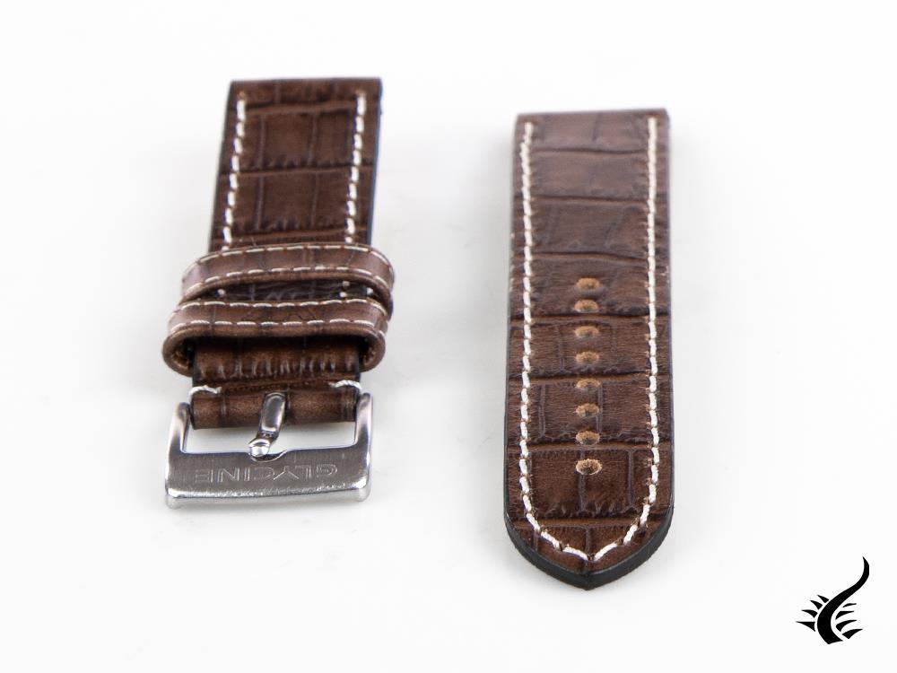 Glycine, Correa de piel, 22mm, Marsala, LBK7BF-22