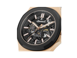 Reloj Automático Ingersoll 1892 Catalina, 42 mm, Negro, Correa de piel, I12506