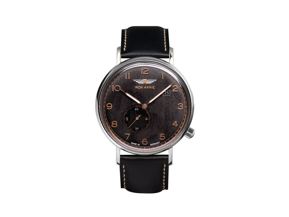 Reloj de Cuarzo Iron Annie Amazonas Impression, Negro, 41 mm, Día, 5934-2
