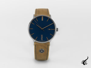 Reloj Automático Junghans Form A, J800.2, 39.3 mm, Azul, Día, 027/4239.00
