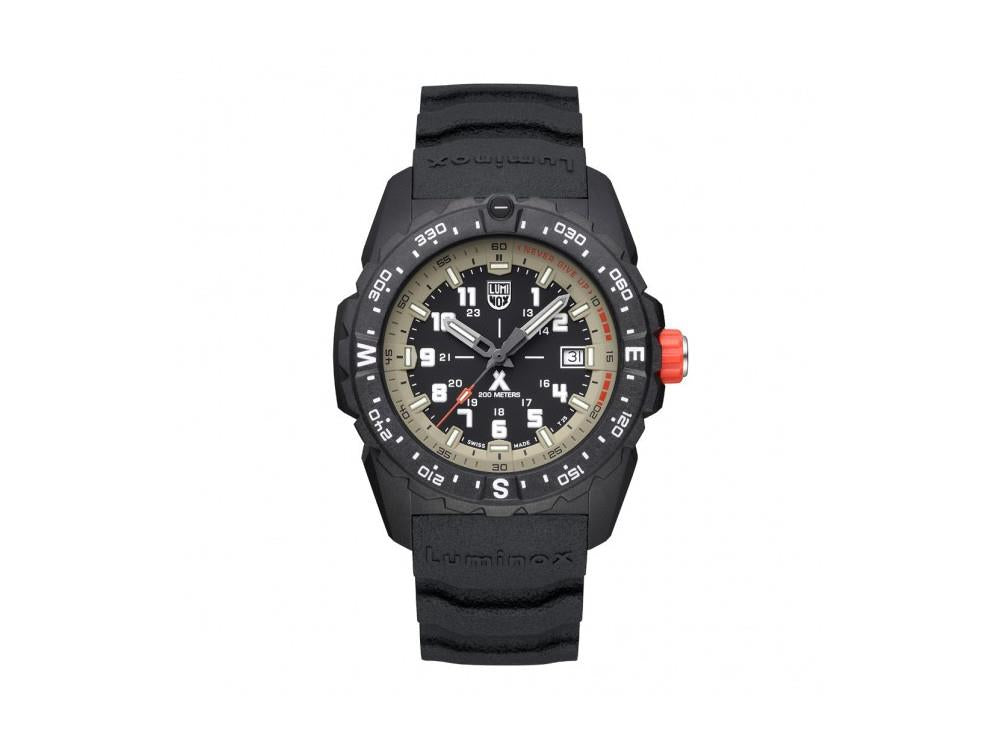 Reloj de Cuarzo Luminox Bear Grylls Survival, CARBONOX™, Negro, 43 mm, XB.3731