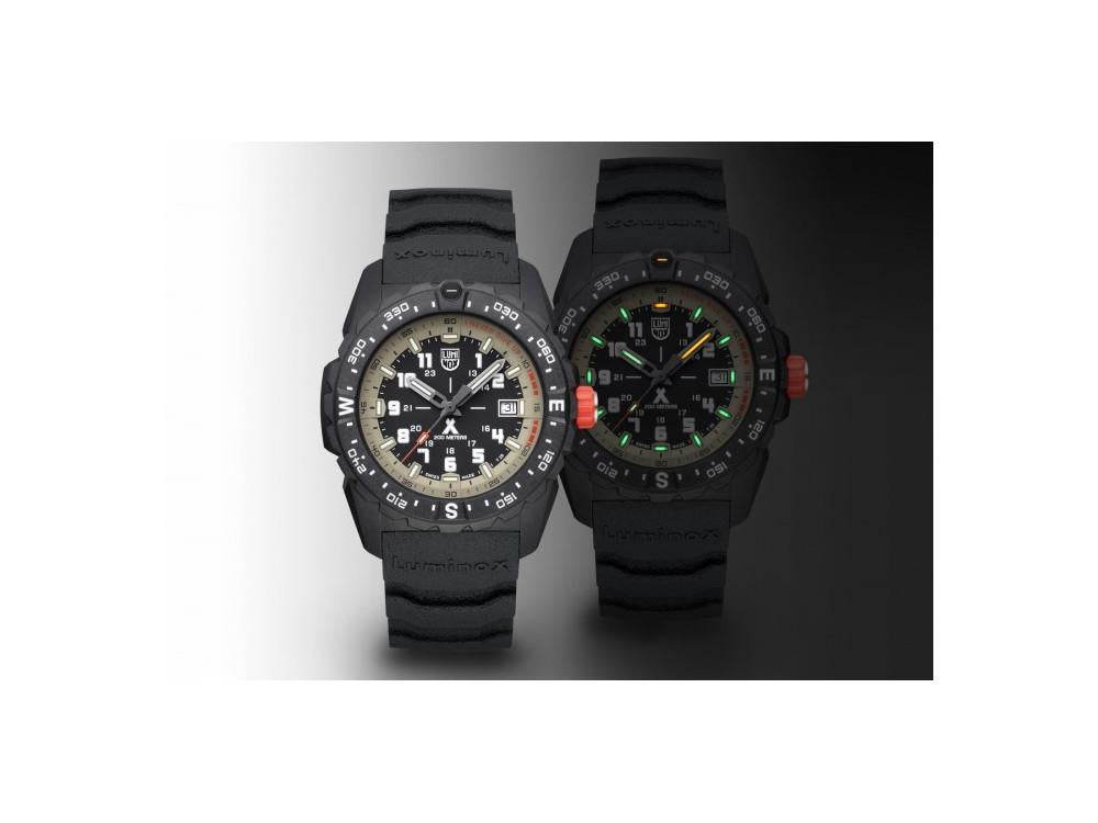 Reloj de Cuarzo Luminox Bear Grylls Survival, CARBONOX™, Negro, 43 mm, XB.3731