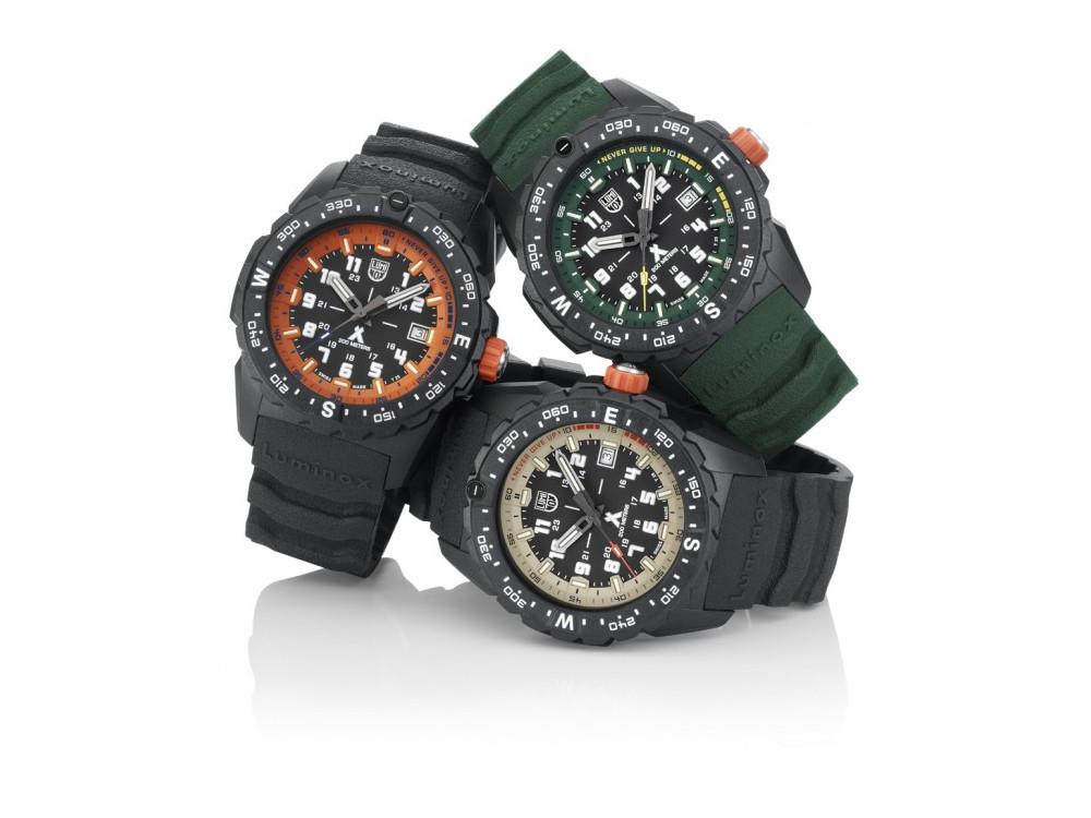 Reloj de Cuarzo Luminox Bear Grylls Survival, CARBONOX™, Negro, 43 mm, XB.3731