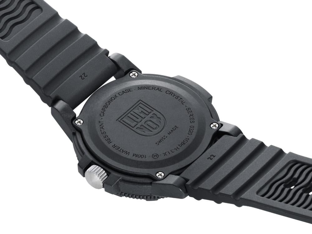 Reloj de Cuarzo Luminox Sea Turtle, Naranja, CARBONOX™, 44 mm, XS.0329.1