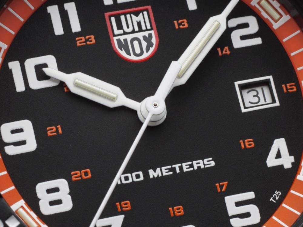 Reloj de Cuarzo Luminox Sea Turtle, Naranja, CARBONOX™, 44 mm, XS.0329.1