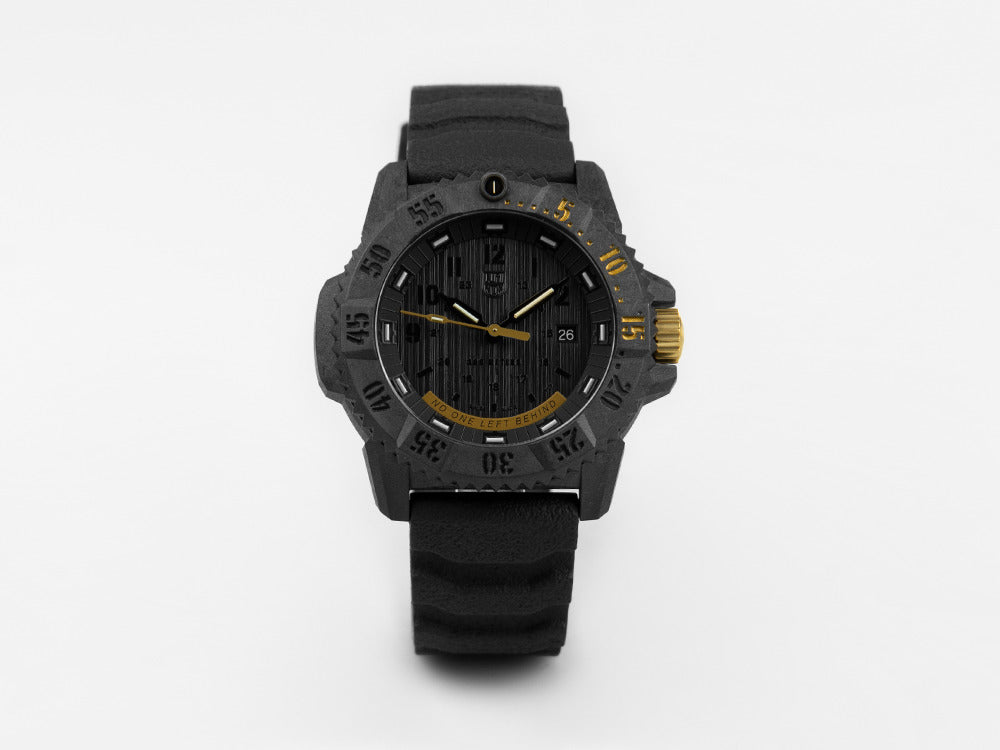 Reloj de Cuarzo Luminox Master Carbon Seal, Negro, 46 mm, XS.3805.NOLB.SET
