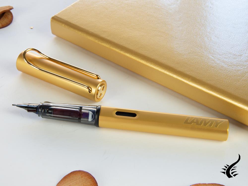 Estilográfica Lamy LX, Aluminio anodizado, Oro, Ed. Especial, 1231316