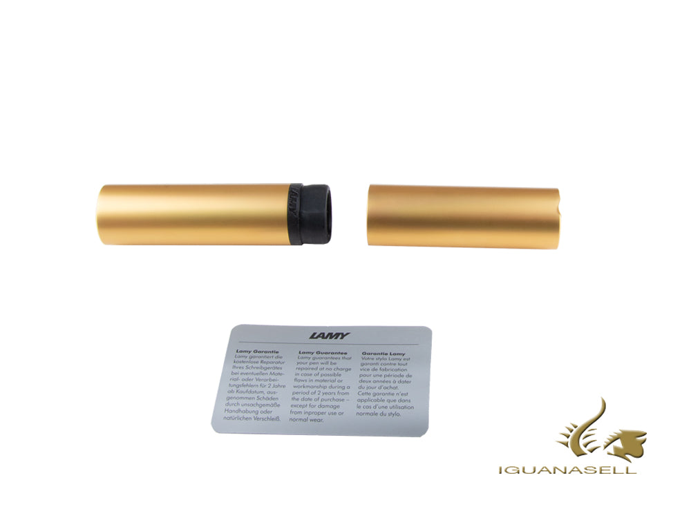 Estilográfica Lamy LX, Aluminio anodizado, Oro, Ed. Especial, 1231316