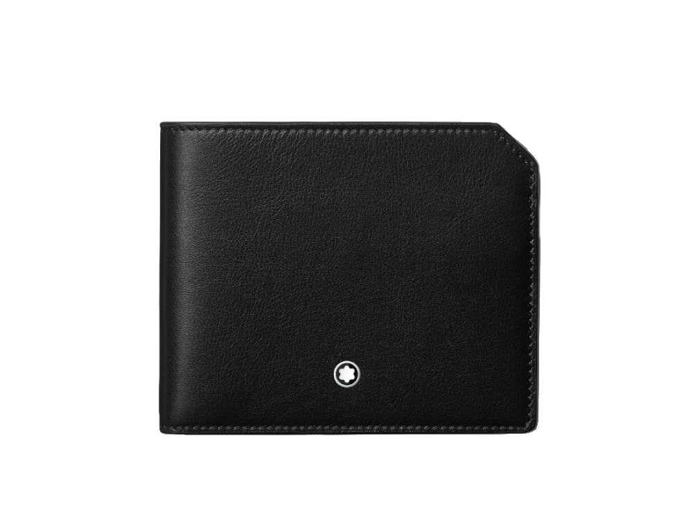 Cartera Montblanc Meisterstück Selection Soft, Negro, Piel, 6 Tarjetas, 130048