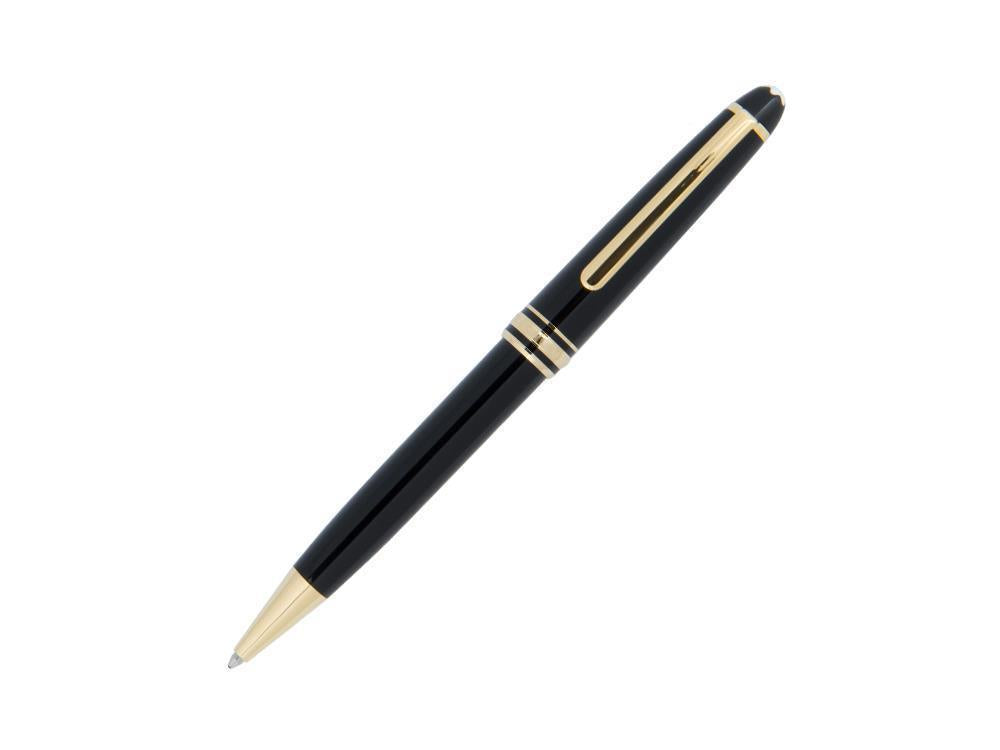 Bolígrafo Montblanc Meisterstück Classique, Adornos en oro, 132453