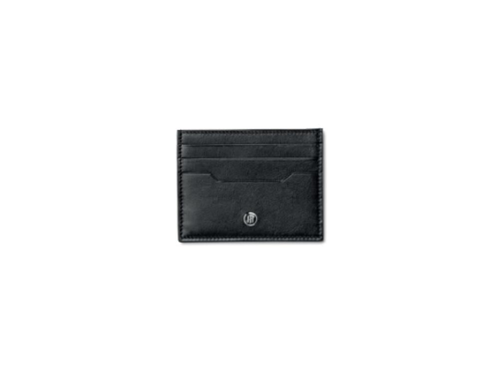 Tarjetero Card Caddy Montegrappa Signet Series, Piel, Negro, IC00CC00