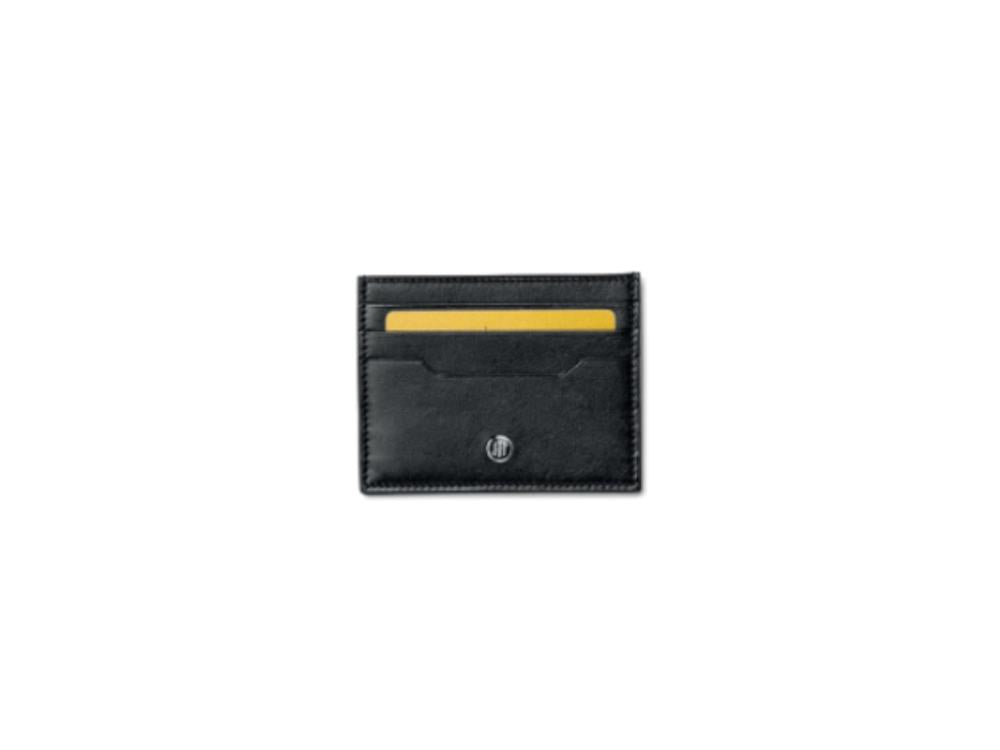 Tarjetero Card Caddy Montegrappa Signet Series, Piel, Negro, IC00CC00