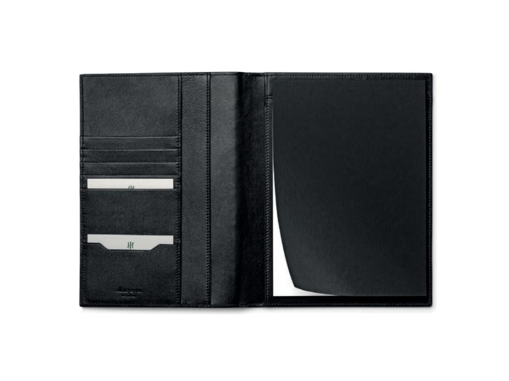 Carpeta Montegrappa Signet Series, Piel, Negro, IC00HN00