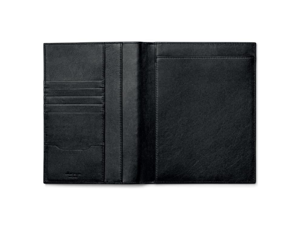 Carpeta Montegrappa Signet Series, Piel, Negro, IC00HN00