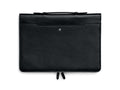 Zip Portafolio Montegrappa Signet Series, Piel, Algodón, Negro, IC00HN02