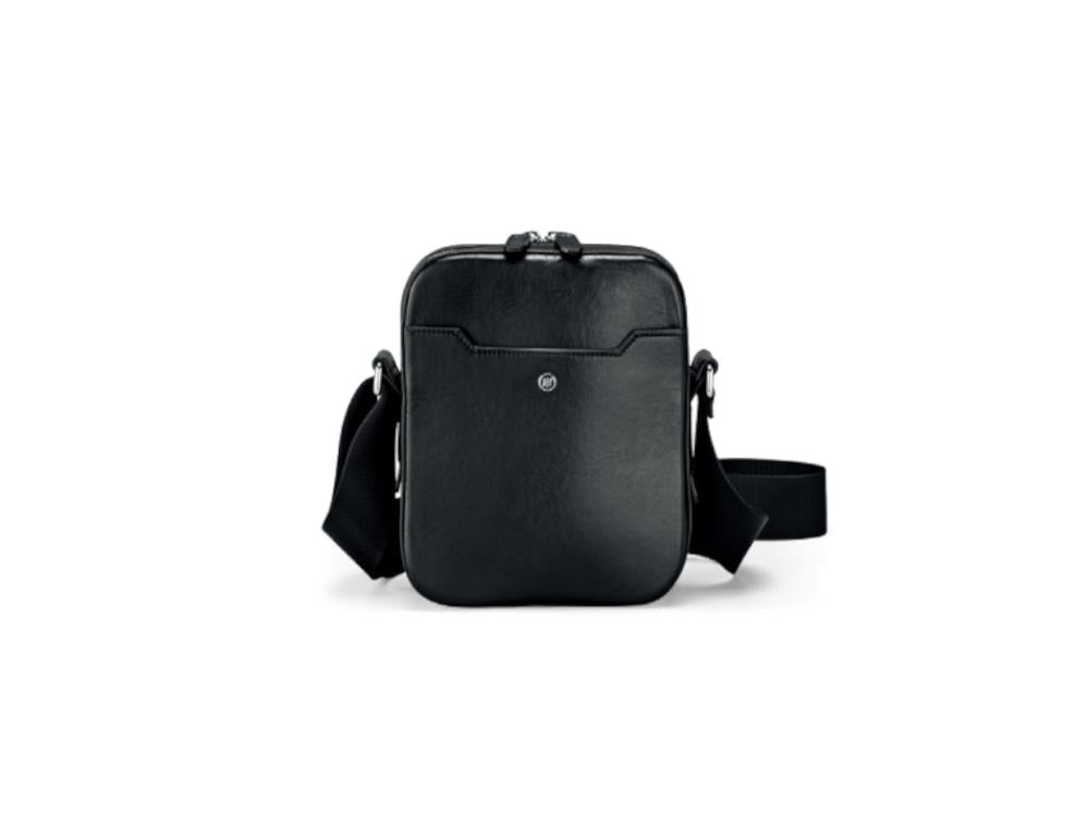 Essentials Pack Montegrappa Signet Series, Piel, Negro, Cremallera, IC00MS00