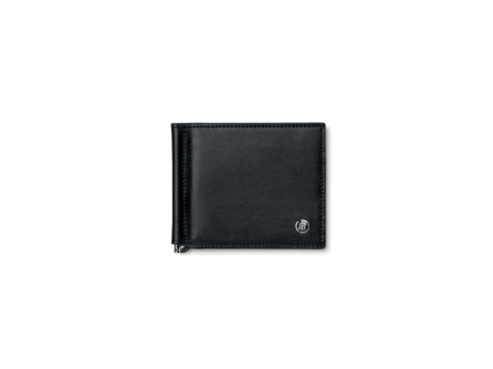 Monedero Clip Montegrappa Signet Series, Negro, Piel, IC00WA02